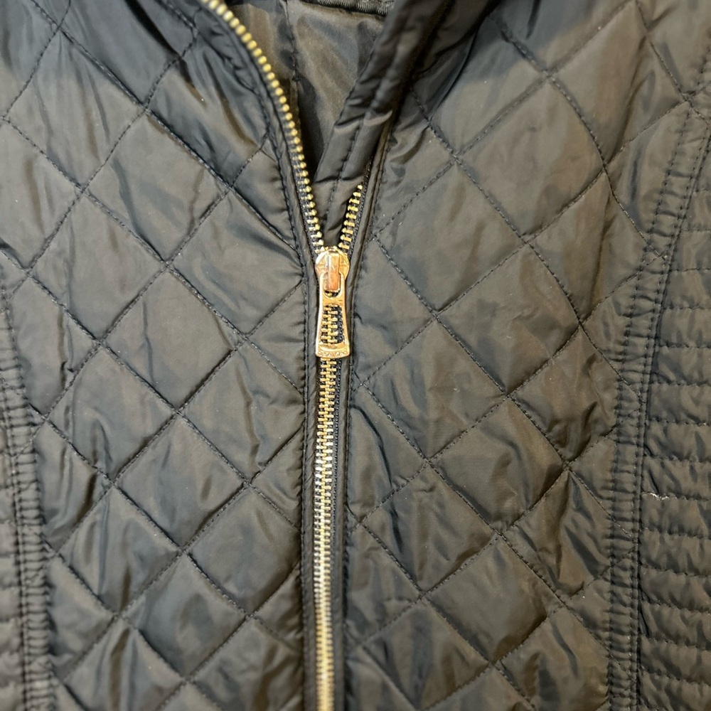 Calvin Klein Black Quilted Women’s Jacket Size S - Picture 4 of 8